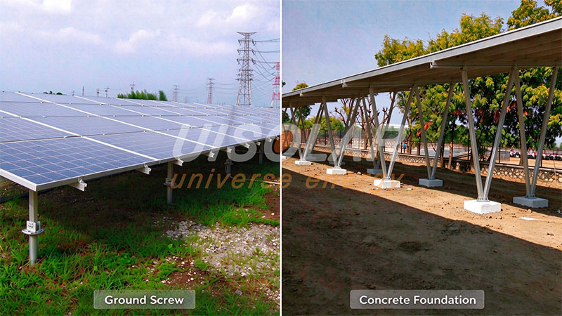 Vis de fondation ou fondations en béton : laquelle est la meilleure pour les projets solaires ? 