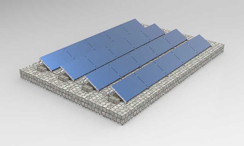 Que pouvons-nous bénéficier d'une structure de montage à ballast solaire ?